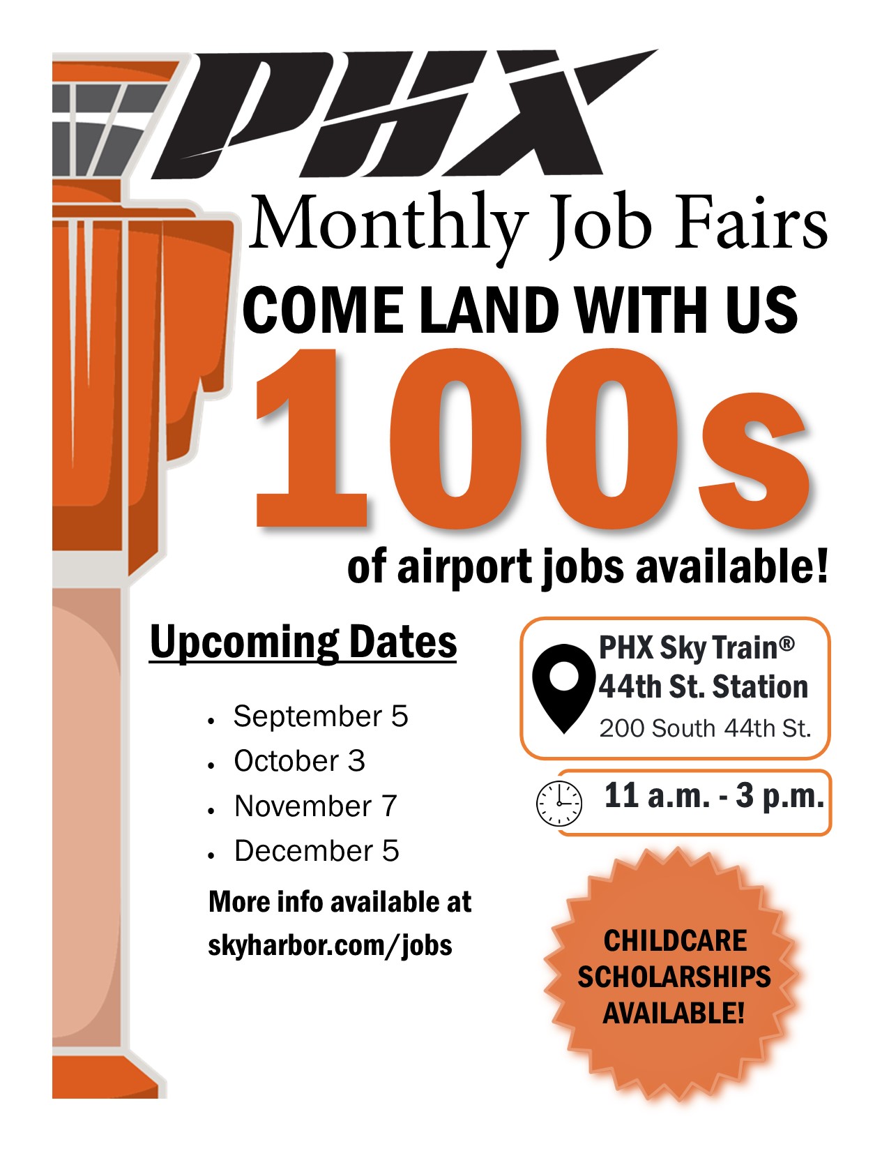 Join Us for Our Monthly Job Fair