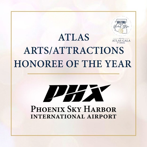 PHX Wins Prestigious Award for Connecting Arizona to the Global Stage