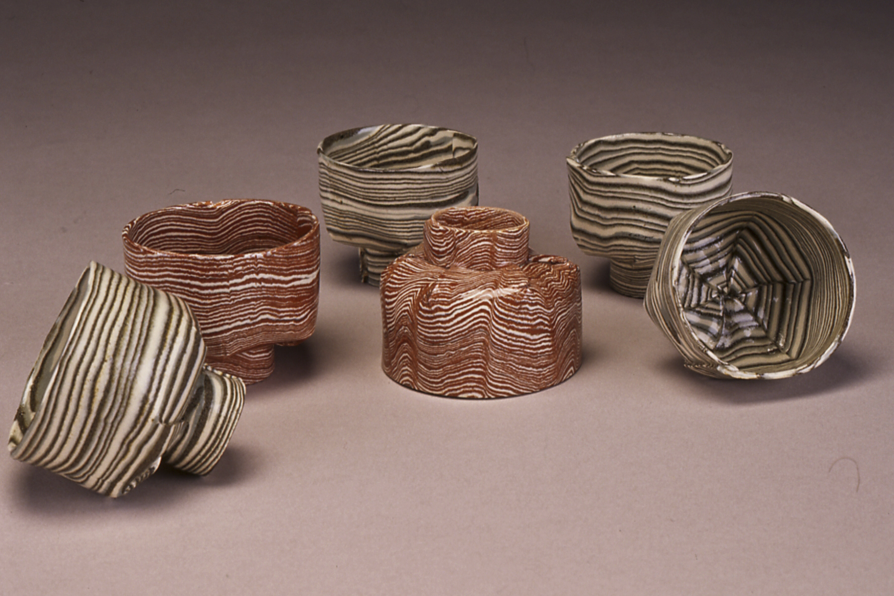 Guinomi Six Sake Cups by Anitra Allen