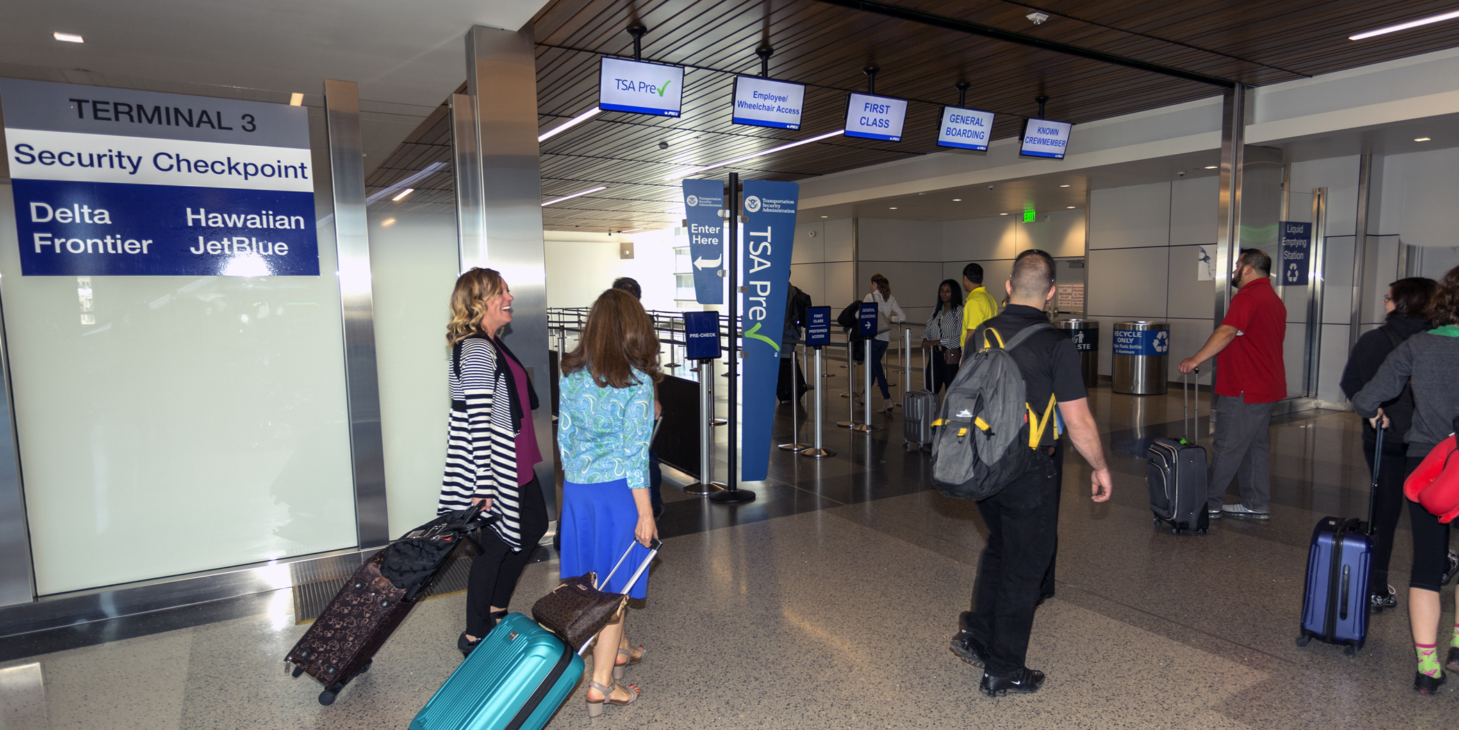 Terminal 3 Security Checkpoint