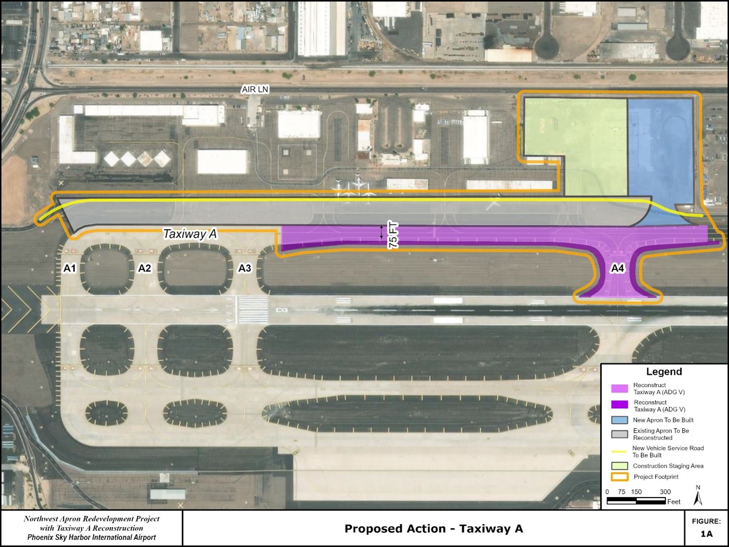 NEPA Northwest Redevelopment and Taxiway Alpha | Phoenix Sky