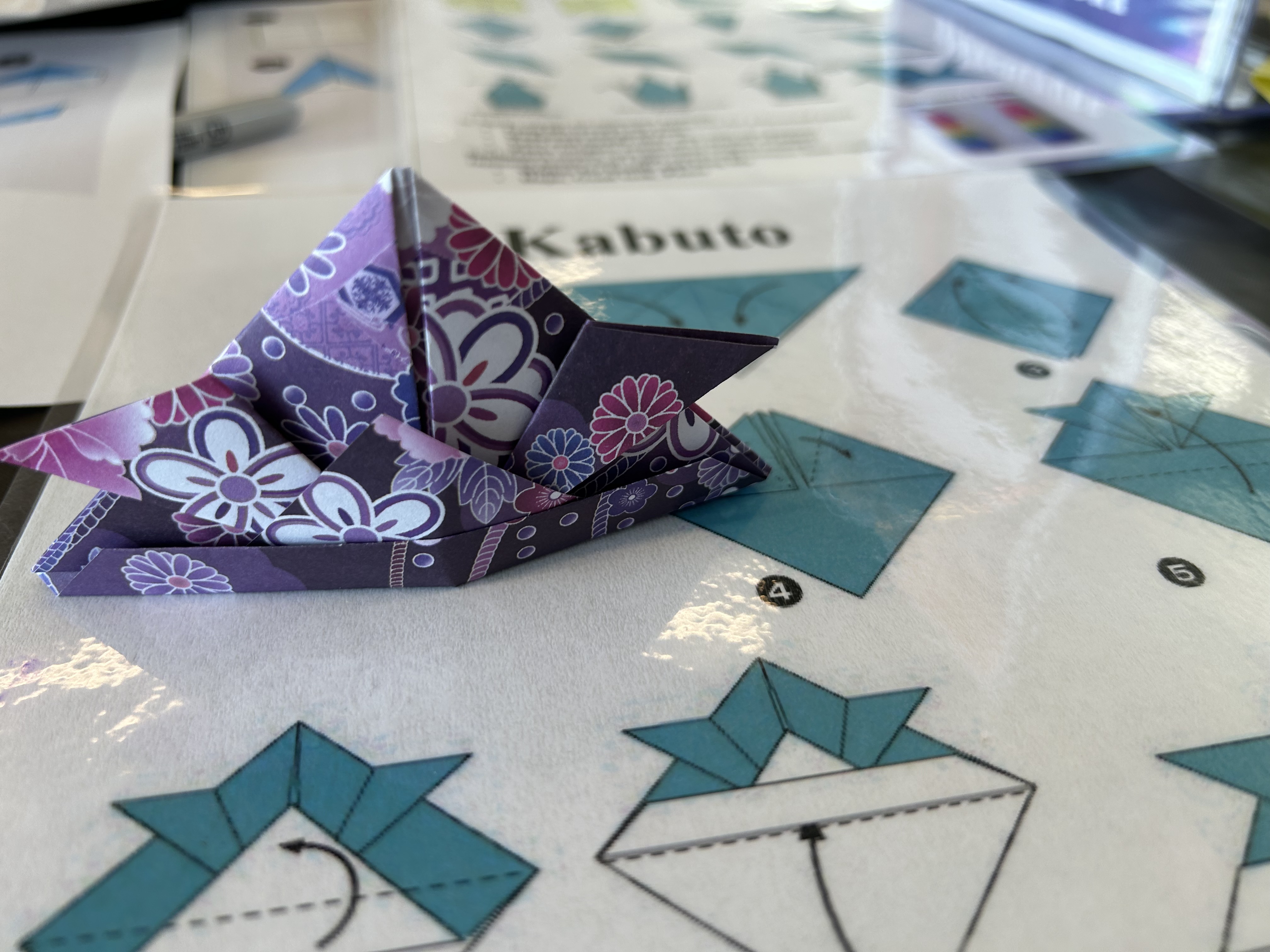 Picture of an origami hat