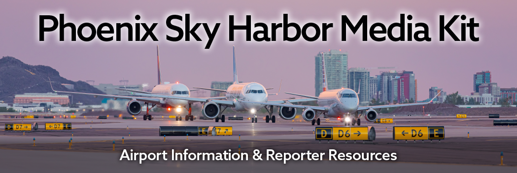 Visit for airport information and reporter resources