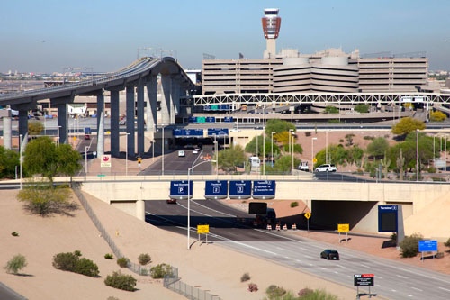 Airport exterior From the east