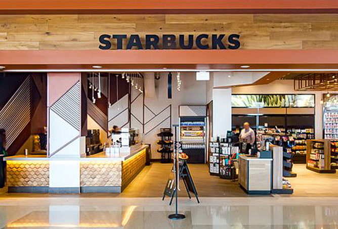 Starbucks in PHX Sky Harbor International Airport