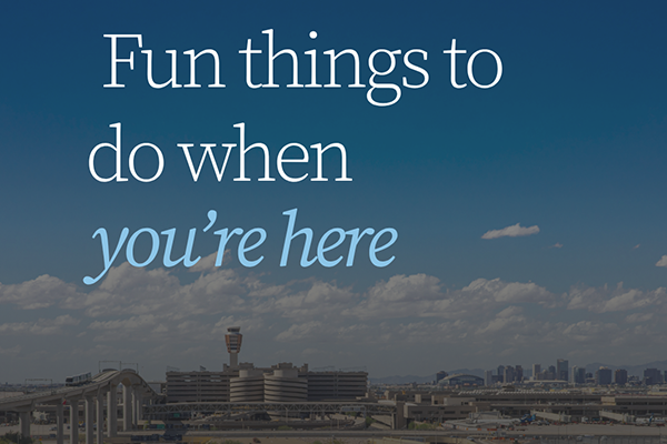  Destination Phoenix Sky Harbor International Airport: Fun Things to Do When You’re Here
