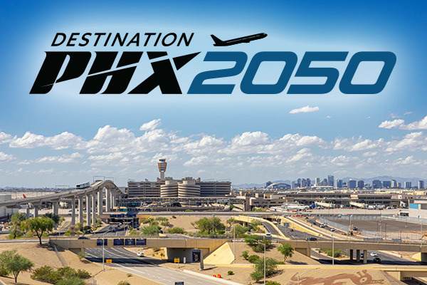  Phoenix Sky Harbor Announces American Airlines as Primary Carrier for West Terminal, Unveils Destination PHX 2050