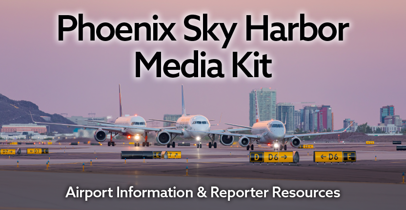 Visit for airport information and reporter resources