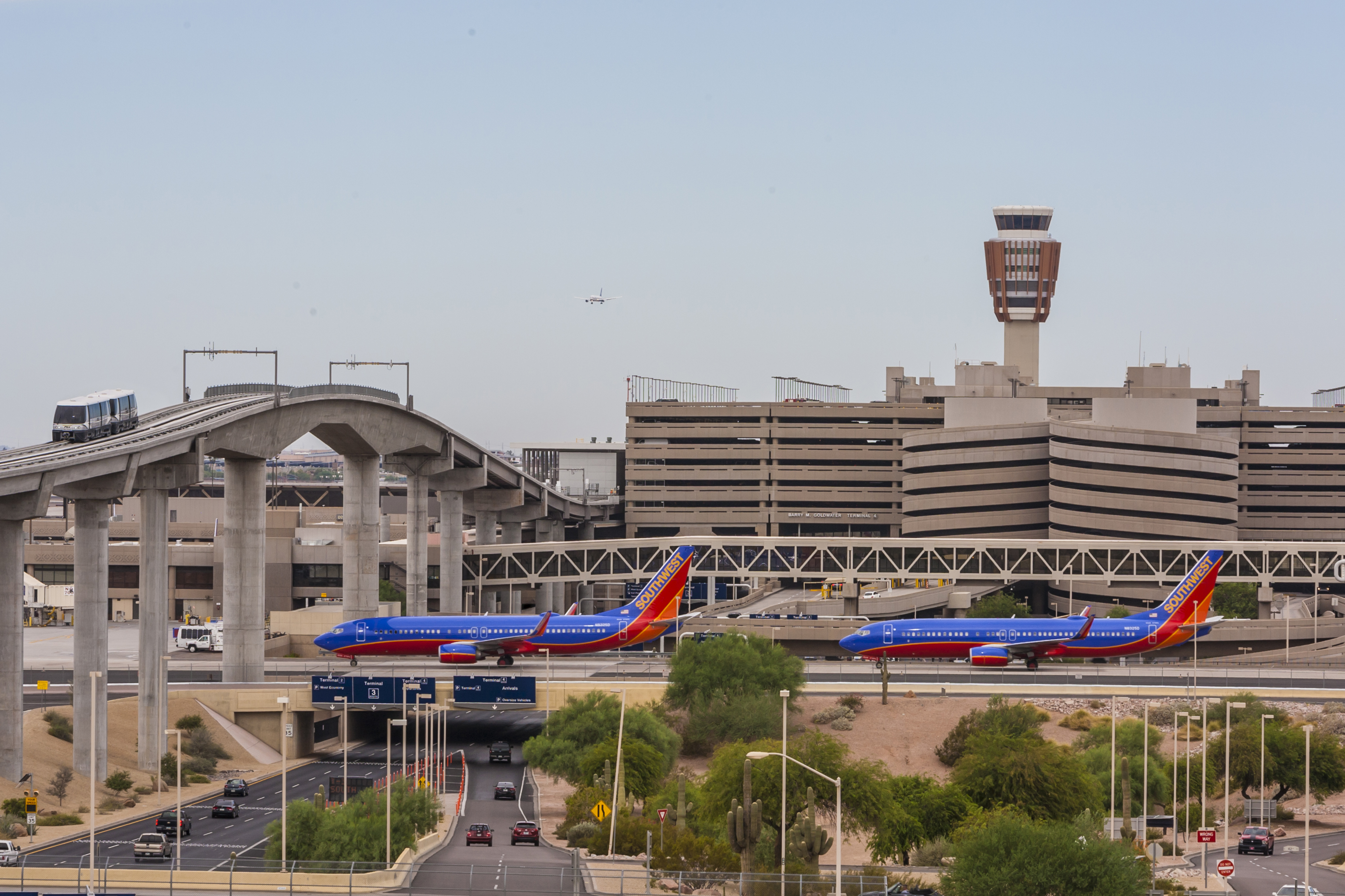 East View of Phoenix Sky Harbor International Airport