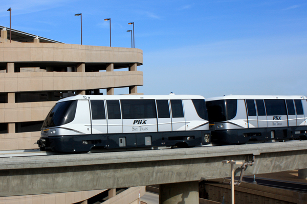 PHX Sky Train at East Economy (1)