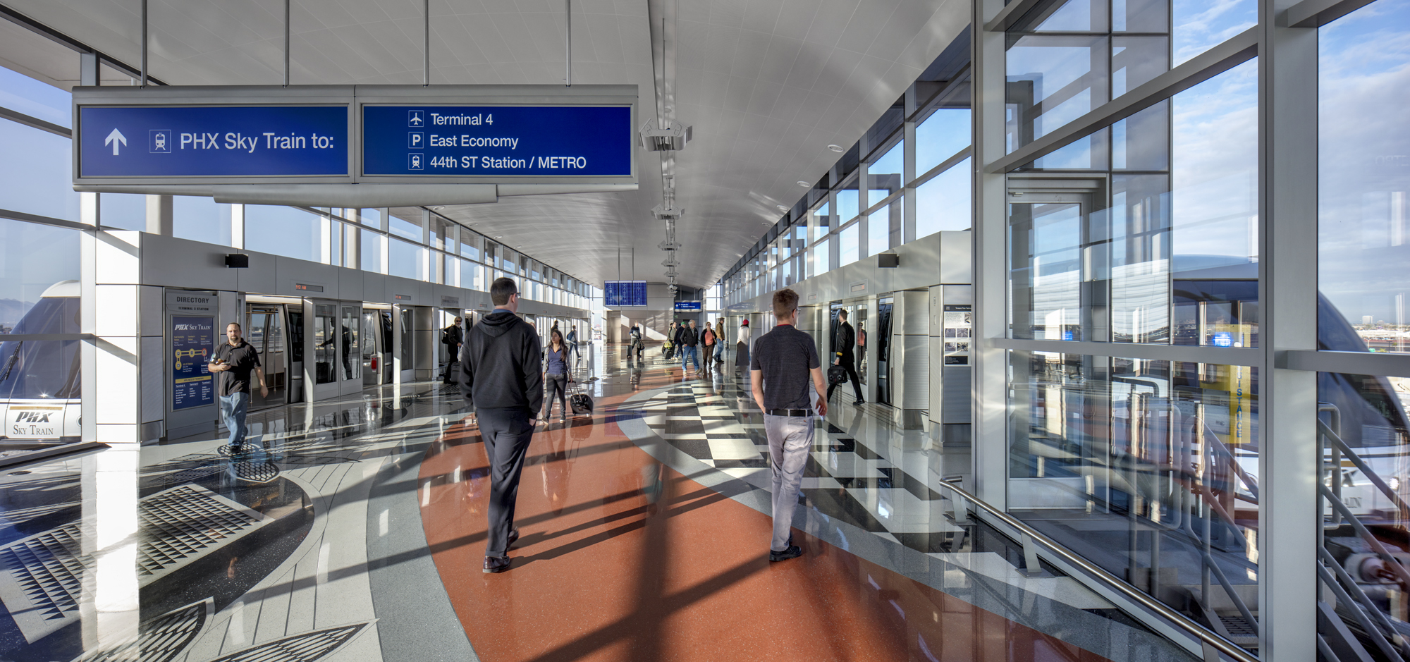 Terminal 3 PHX Sky Train Station